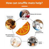 Florida Orange Snuffle Mat