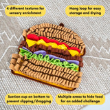 Juicy Burger Snuffle Mat