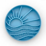 Ocean Waves Slow Feeder