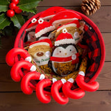 Candy Cane Christmas Biscuits